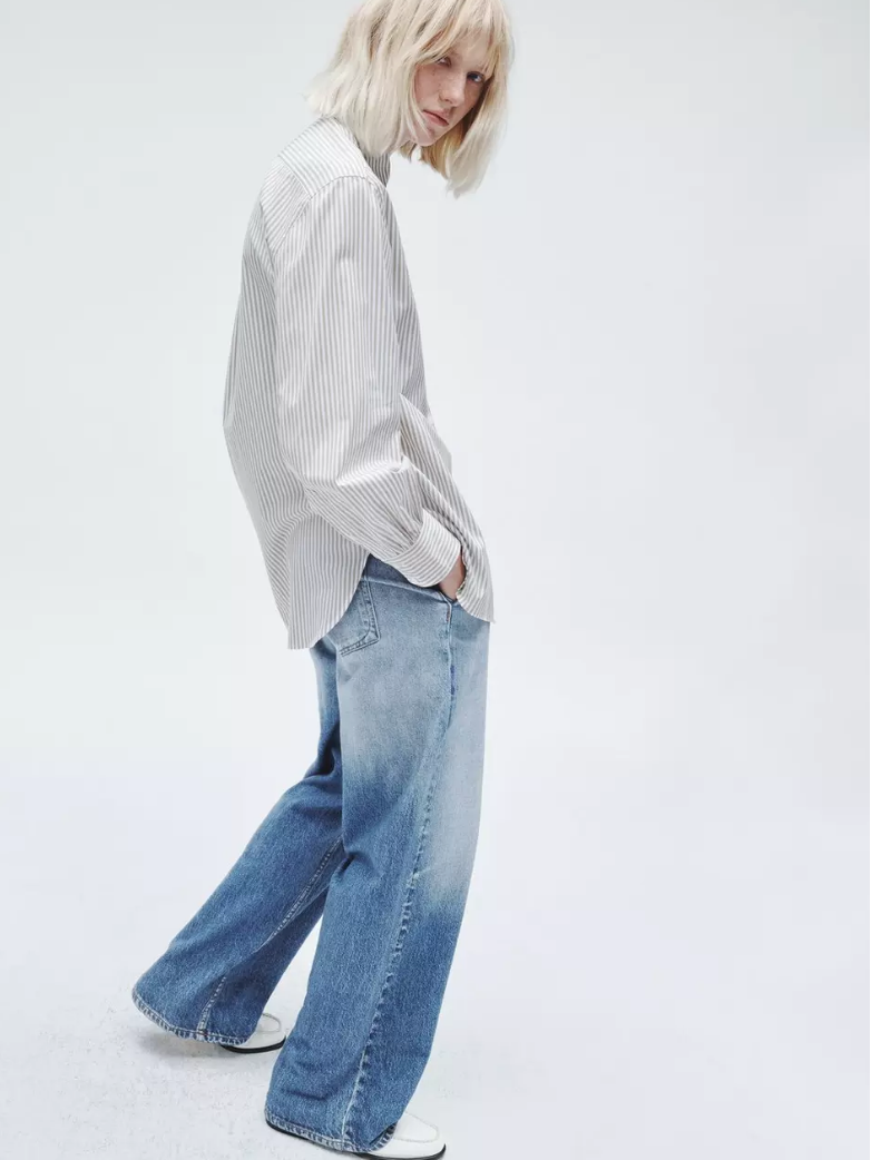 Monaco Wide Leg Sweatpant Jeans