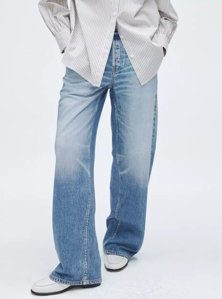 Monaco Wide Leg Sweatpant Jeans